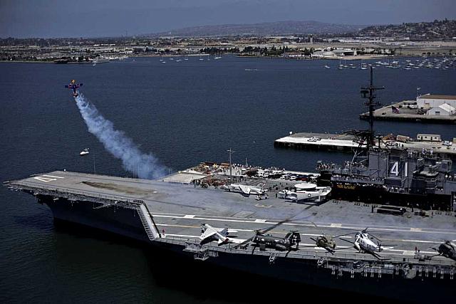 We are now well on our way in planning the Red Bull Media Day aboard
Midway in September when we will play host to hundreds of