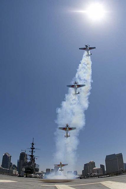 Enjoy the photos that document the first aircraft launch from the flight deck since 1991.