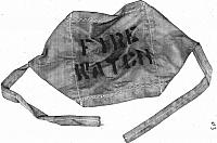 Fire watch arm band used when the Midway was in dry dock in the early 60?s