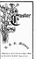 1946 Easter Services Program