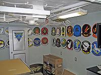 In this picture the clear case in the lower left corner with the brown paper on it will be a memorial to every A6 pilot that was