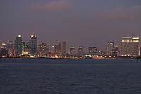 Midway and the San Diego skyline - courtesy of Kevin Mickey