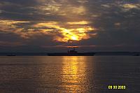 USS Midway Leaves Puget Sound